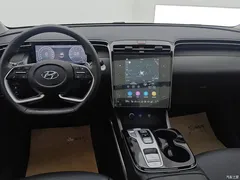 2023 Hyundai Tucson L 1.5T AT 2WD LUX Premium, белый — фото 12