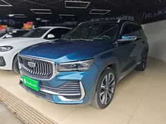 2023 Geely Monjaro 2.0TD AT 2WD, синий — фото 1