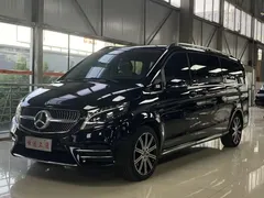 2022 Mercedes-Benz V-Class V 260 L Long Wheelbase Luxury, чёрный — фото 1