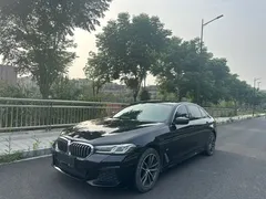 2021 BMW 5 Series 5 525Li M, чёрный — фото 3