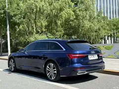 2021 Audi A6 imported Avant avant-garde 45 TFSI premium dynamic model, синий — фото 15
