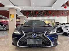 2020 Lexus ES 300h, синий — фото 2