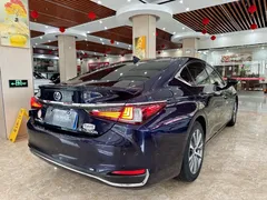 2020 Lexus ES 300h, синий — фото 4