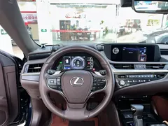 2020 Lexus ES 300h, синий — фото 8