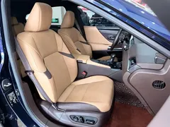 2020 Lexus ES 300h, синий — фото 13
