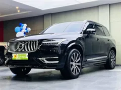 2021 Volvo XC90 T8 PHEV Premium Luxury 7-seat, чёрный — фото 1