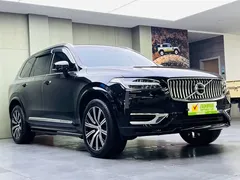 2021 Volvo XC90 T8 PHEV Premium Luxury 7-seat, чёрный — фото 3