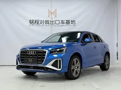 2022 Audi Q2L 35 TFSI, синий — фото 1