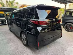 2023 Toyota Alphard Hybrid 2.5L Premium·Gold, чёрный — фото 3