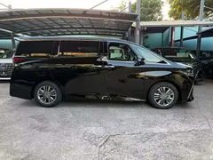 2023 Toyota Alphard Hybrid 2.5L Premium·Gold, чёрный — фото 4
