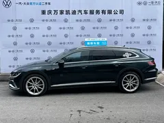 2021 Volkswagen CC 380TSI, зелёный — фото 3