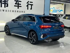 2022 Audi A3 Sportback 35 TFSI Fashion Sport, синий — фото 12