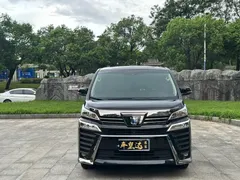 2023 Toyota Vellfire Hybrid 2.5L HV Supreme, чёрный — фото 2