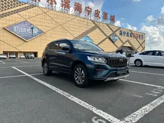 2021 Geely Vision X6 1.4T AT, синий — фото 3