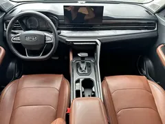 2021 Geely Vision X6 1.4T AT, синий — фото 6