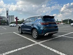 2021 Geely Vision X6 1.4T AT, синий — фото 8