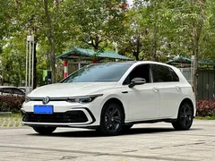 2023 Volkswagen Golf 280TSI DSG R-Line Lite, белый — фото 1