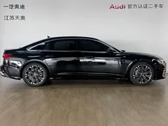 2023 Audi A6L 45 TFSI, чёрный — фото 3