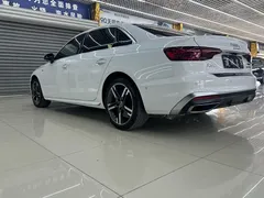 2021 Audi A4L 40 TFSI, белый — фото 5