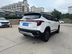 2023 Kia Seltos 1.5L CVT Luxury, белый — фото 5
