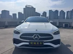 2022 Mercedes-Benz C-Class C 200 L Sport, белый — фото 2