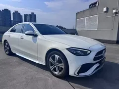 2022 Mercedes-Benz C-Class C 200 L Sport, белый — фото 3