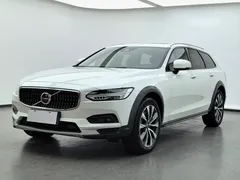 2021 Volvo V90 Cross Country B5 AWD Zhiyuan, белый — фото 1