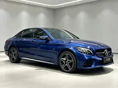 2021 Mercedes-Benz C-Class C 260 L Sport, синий — фото 3