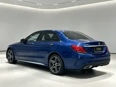 2021 Mercedes-Benz C-Class C 260 L Sport, синий — фото 6