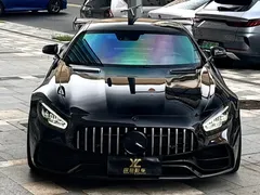 2019 Mercedes-Benz AMG GT, синий — фото 2