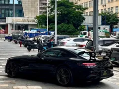 2019 Mercedes-Benz AMG GT, синий — фото 4