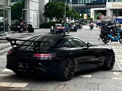 2019 Mercedes-Benz AMG GT, синий — фото 6