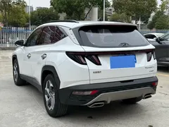 2021 Hyundai Tucson L 1.5T DCT LUX Premium, белый — фото 5