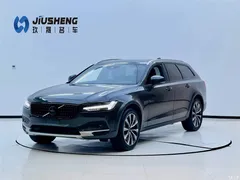 2021 Volvo V90 Cross Country B5 AWD Zhiyuan, белый — фото 1