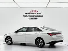 2021 Hyundai Elantra 1.5L CVT LUX Premium, белый — фото 6