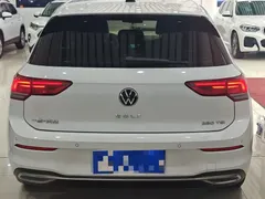 2023 Volkswagen Golf 280TSI DSG Pro, белый — фото 4