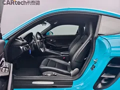 2020 Porsche 718 Cayman 2.0T, синий — фото 5