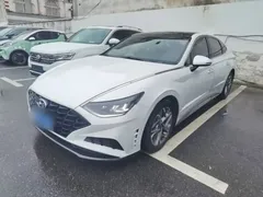 2020 Hyundai Sonata 270TGDi DCT GLS Elite, белый — фото 1