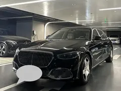 2022 Mercedes-Benz Maybach S-Class 480 4MATIC, чёрный — фото 1