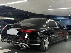 2022 Mercedes-Benz Maybach S-Class 480 4MATIC, чёрный — фото 3
