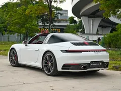 2023 Porsche 911 Targa 4 3.0T, белый — фото 3