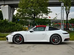 2023 Porsche 911 Targa 4 3.0T, белый — фото 5