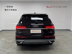2021 Audi Q7 55 TFSI quattro S line, чёрный — фото 5