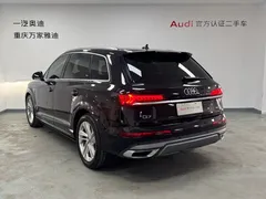 2021 Audi Q7 55 TFSI quattro S line, чёрный — фото 6
