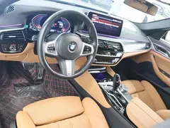 2022 BMW 5 Series 525i M Sport Package, зелёный — фото 11