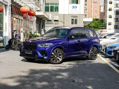 2022 BMW X5 M, синий — фото 1