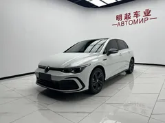 2023 Volkswagen Golf 280TSI DSG R-Line Lite, белый — фото 4