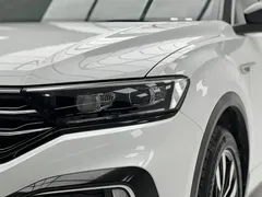 2022 Volkswagen T-Roc 280TSI DSG 2WD R-Line Pro PLUS, белый — фото 4