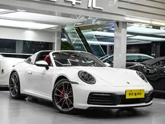 2023 Porsche 911 Targa 4 3.0T, белый — фото 2