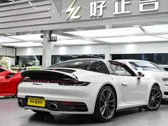 2023 Porsche 911 Targa 4 3.0T, белый — фото 4